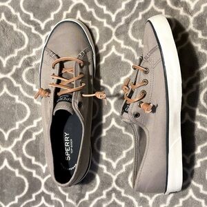 Grey Sperry Top-Siders